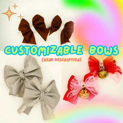 Clip On Bows-READ DESCRIPTION!
